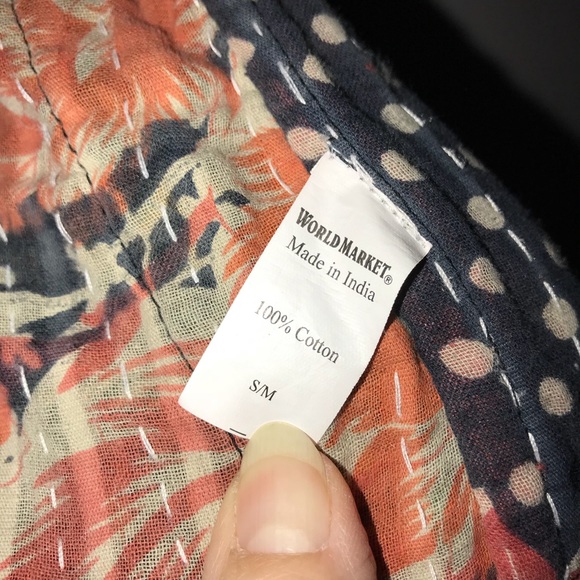 100% Cotton Boho Crop Jacket - Picture 7 of 7